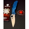 Нож складной Spyderco SC243PCBL Endela, CPM SPY27 Blade, Cobalt Blue Handle Нож складной Spyderco SC243PCBL Endela, CPM SPY27 Blade, Cobalt Blue Handle