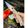Нож складной Spyderco SC244MPCW Native Chief, Cru-Wear Blade, Micarta Handle