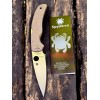Нож складной Spyderco SC244MPCW Native Chief, Cru-Wear Blade, Micarta Handle