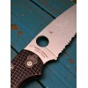 Нож складной Spyderco SC244PSBK Native Chief, PartSerrated Blade, FRN Handle