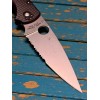 Нож складной Spyderco SC244PSBK Native Chief, PartSerrated Blade, FRN Handle