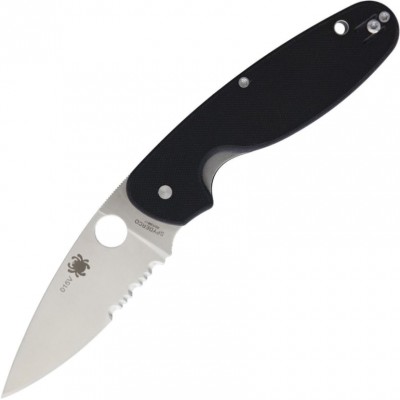 Нож складной Spyderco SC245GPS Emphasis, Part serrated Blade