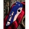 Нож складной Spyderco SC253GPCBL Yojumbo, SPY27 Blade, Cobalt Blue Handle