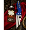 Нож складной Spyderco SC253GPCBL Yojumbo, SPY27 Blade, Cobalt Blue Handle