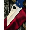 Нож складной Spyderco SC253GPCBL Yojumbo, SPY27 Blade, Cobalt Blue Handle