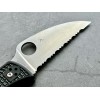 Нож складной Spyderco RockJumper, Serrated Blade