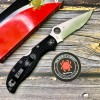 Нож складной Spyderco SC258PSBK Stretch 2 XL, Part Serrated Blade, FRN Handle