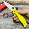 Нож складной Spyderco SC258PYL Stretch 2 XL Salt, H2 Blade, Yellow Handle