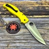 Нож складной Spyderco SC258PYL Stretch 2 XL Salt, H2 Blade, Yellow Handle