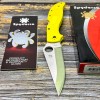 Нож складной Spyderco SC258PYL Stretch 2 XL Salt, H2 Blade, Yellow Handle