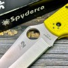 Нож складной Spyderco SC258PYL Stretch 2 XL Salt, H2 Blade, Yellow Handle