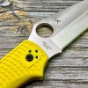 Нож складной Spyderco SC258PYL Stretch 2 XL Salt, H2 Blade, Yellow Handle