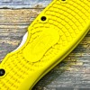 Нож складной Spyderco SC258SYL Stretch 2 XL, H2 Serrated Blade, Yellow Handle