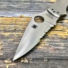 Нож складной Spyderco SC261PS Uptern, Part Serrated Blade