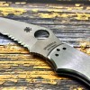 Нож складной Spyderco SC261PS Uptern, Part Serrated Blade