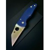 Нож складной Spyderco SC264GPCBL MicroJimbo, SPY27 Blade, Cobalt Blue Handle