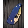 Нож складной Spyderco SC264GPCBL MicroJimbo, SPY27 Blade, Cobalt Blue Handle