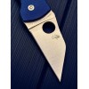 Нож складной Spyderco SC264GPCBL MicroJimbo, SPY27 Blade, Cobalt Blue Handle