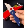 Нож складной Spyderco SC264GPCBL MicroJimbo, SPY27 Blade, Cobalt Blue Handle