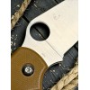 Нож складной Spyderco SC275GPBN ButtonUp, Brown G10 Handle