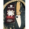 Нож складной Spyderco SC275GPBN ButtonUp, Brown G10 Handle