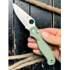 Нож складной Spyderco SC275GPGR ButtonUp, OD Green G10 Handle Нож складной Spyderco SC275GPGR ButtonUp, OD Green G10 Handle