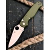 Нож складной Spyderco SC275GPGR ButtonUp, OD Green G10 Handle Нож складной Spyderco SC275GPGR ButtonUp, OD Green G10 Handle