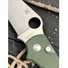 Нож складной Spyderco SC275GPGR ButtonUp, OD Green G10 Handle Нож складной Spyderco SC275GPGR ButtonUp, OD Green G10 Handle