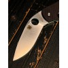 Нож складной Spyderco SC276GP Retract, Black G-10 Handle