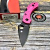 Нож складной Spyderco SC28FPPNS30VBK2 Dragonfly 2, S30V Black Blade, Pink Handle