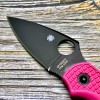 Нож складной Spyderco SC28FPPNS30VBK2 Dragonfly 2, S30V Black Blade, Pink Handle