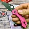 Нож складной Spyderco SC28FPPNS30VBK2 Dragonfly 2, S30V Black Blade, Pink Handle