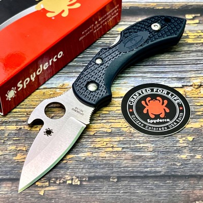 Нож складной Spyderco SC28PGYW2 Dragonfly, Emerson Wave Blade