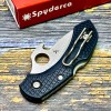 Нож складной Spyderco SC28PGYW2 Dragonfly, Emerson Wave Blade