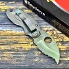 Нож складной Spyderco SC29S Cricket, Serrated Blade