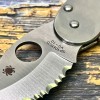 Нож складной Spyderco SC29S Cricket, Serrated Blade