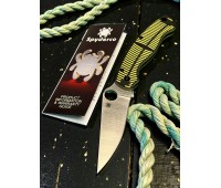 Нож складной Spyderco SC36GBKYLMCP2 Military 2 Salt, MagnaCut Blade, Black-Yellow Handle Нож складной Spyderco SC36GBKYLMCP2 Military 2 Salt, MagnaCut Blade, Black-Yellow Handle