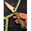 Нож складной Spyderco SC36GBKYLMCP2 Military 2 Salt, MagnaCut Blade, Black-Yellow Handle