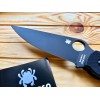 Нож складной Spyderco SC36GPBK Military, Black Blade, Black G10 Handles