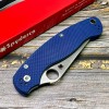 Нож складной Spyderco SC36GPCBL2 Military 2, SPY27 Blade, Cobalt G10 Handle