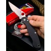 Нож складной Spyderco SC36GPS2 Military 2, Part Serrated Blade, Black G10 Handle