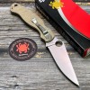 Нож складной Spyderco SC36MPCW2 Military 2, Brownn Canvas Micarta Handle