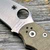 Нож складной Spyderco SC36MPCW2 Military 2, Brownn Canvas Micarta Handle