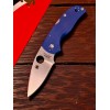 Нож складной Spyderco SC41GPCBL5 Native 5, CPM SPY 27 Blade, Cobalt Blue G-10 Handle