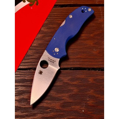 Нож складной Spyderco SC41GPCBL5 Native 5, CPM SPY 27 Blade, Cobalt Blue G-10 Handle