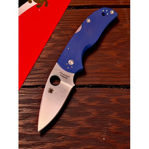 Нож складной Spyderco SC41GPCBL5 Native 5, CPM SPY 27 Blade, Cobalt Blue G-10 Handle Нож складной Spyderco SC41GPCBL5 Native 5, CPM SPY 27 Blade, Cobalt Blue G-10 Handle