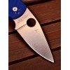 Нож складной Spyderco SC41GPCBL5 Native 5, CPM SPY 27 Blade, Cobalt Blue G-10 Handle