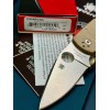 Нож складной Spyderco SC41MPCW5 Native 5, CruWear Blade, Canvas Micarta Handle