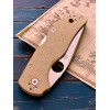 Нож складной Spyderco SC41MPCW5 Native 5, CruWear Blade, Canvas Micarta Handle