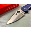 Нож складной Spyderco Native 5, SPY27 Blade, Blue Handle